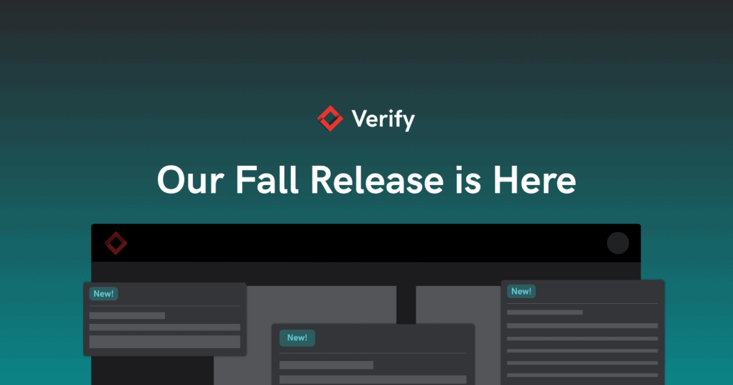 Verify Fall Release header banner
